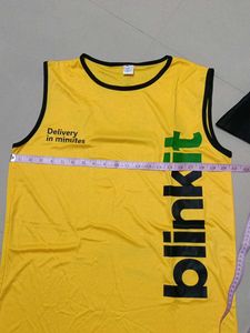 Blinkit Sleeveless T-Shirt