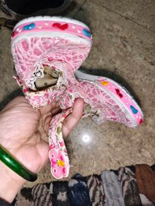 Cute Floral Baby Shoes