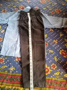Sky Bule Full Sleev Shirt With Pant-Combo