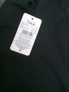 Shein (New With Tag)- Chic Black Halter Mini Dress