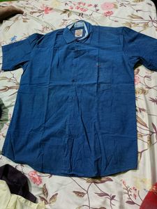 Beautiful Pure Cotton Embroidered Shirt