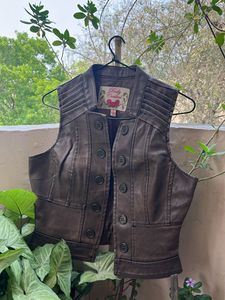 Dark Brown Leather Jacket