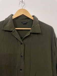 Olive Green Dress