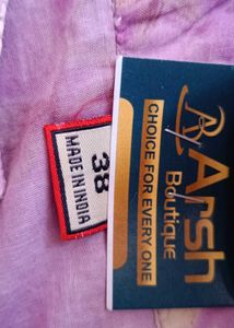 Embroidered Purple Kurti