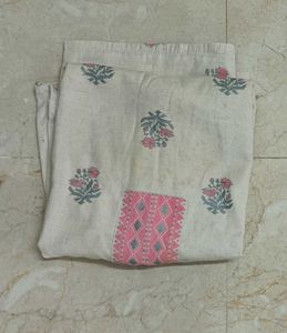 PRINTED COTTON KURTA