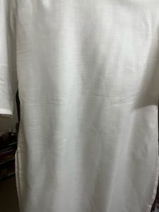 Plain White Kurta