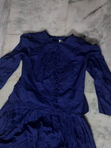 Navy Blue Gown