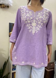 Beautiful Purple Tunic Perfect For Summer