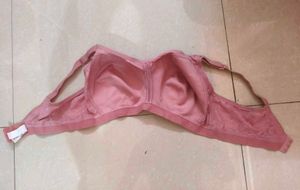 Newly Women Full Coverage Non Padded Bra(Pink)