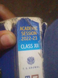 T.S Grewal Accounts Book For Class 12 Cbse