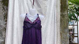 92310. Purple Night Dress