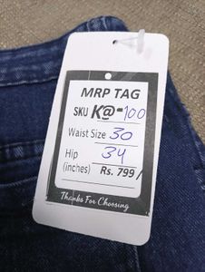 🥰K@100 Size-30 (Sale) Latest Ladies high waist Je