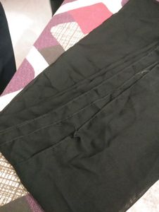 Gray And Black Designer Embroidered Saudi Abaya