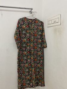 Floral Print Kurta