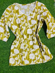 Small Size Short Kurti Pure Cotton