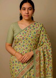 Floral Print Saree