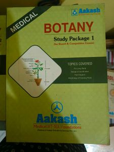 Aakash (Botany+Zoology) Study Package