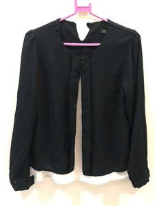 Elegant Black & White Top