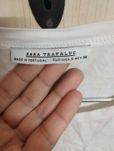Zara Basic White Tee
