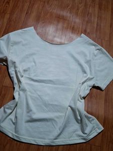 Off shoulder t shirt Y2k Style Vintage