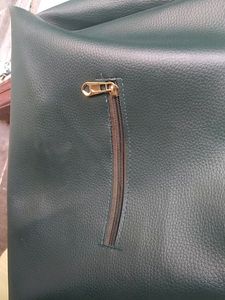 Beautiful Dark Green Handbag