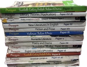 Total 13 books M.a English pragya publication