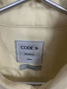Cotton Formal Shirt, Size 39, Good Condition