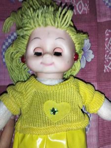 Vintage Yellow Doll