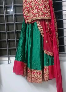 Elegant half sareee