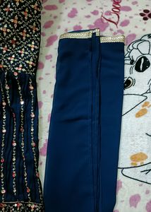 Heavy Party Wear Dhoti Suit In L Size