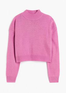 Pink Cropped Sweater