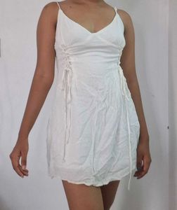 White Mini Dress - Casual &amp; Chic