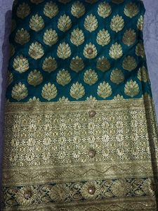 Banarsi Silk Saree 💚
