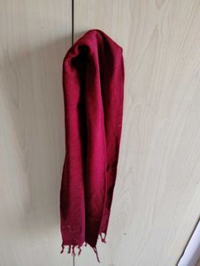 MUFFLER FOR WINTER- MAROON COLOUR