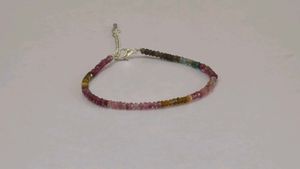 multi tourmaline anklet or bracelet