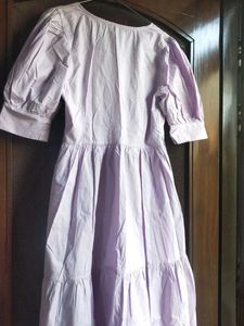 Pure Cotton Lilac WrapDress