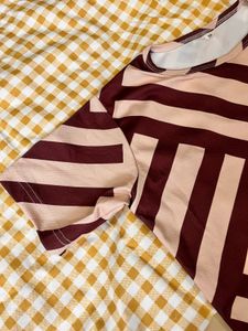 Geometric Print Midi Dress