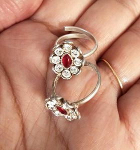 Pure Silver Toe Rings