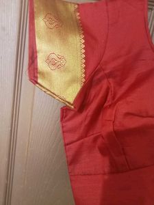 Stitched Blouse With Saree (Function Party Wedding