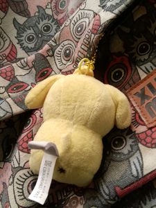 Sanrio Pompompurin Plush Keychain