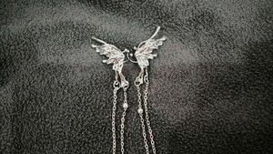 Angel  Y2k Silver Asthetic Earcuff✨🌟