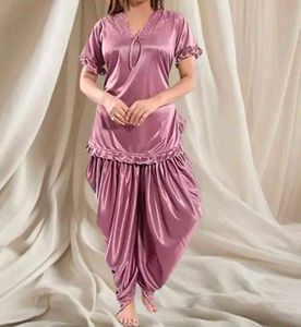 Satin Night Suit not used brand new