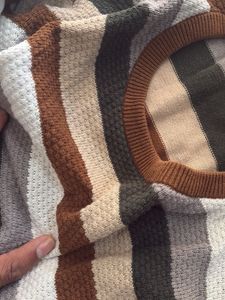 Striped Knit Sweater