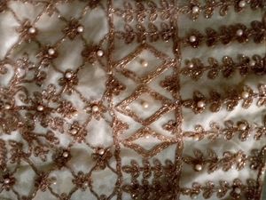 Golden Lehnga Frock With Dupta