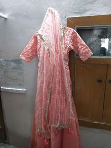 Anarkali With Dupatta