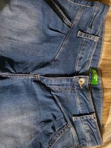 Denim Cuffed Shorts
