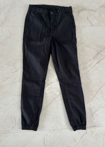 A Black Cargo Denim