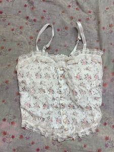 Floral Lace Cami Top