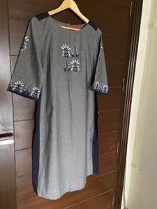 Elegant Grey printed Kurta from (W)16