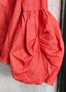 Shirt With Half Baloon Sleeves